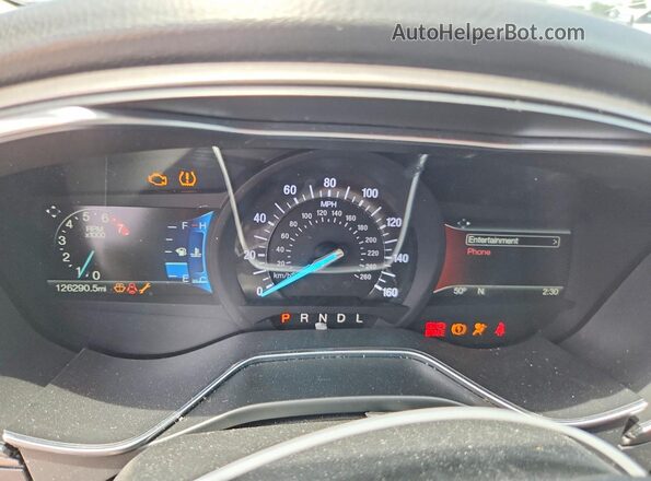 3FA6P0H79HR397829 2017 FORD FUSION Gray Սարքավորումների վահանակի տեսք
