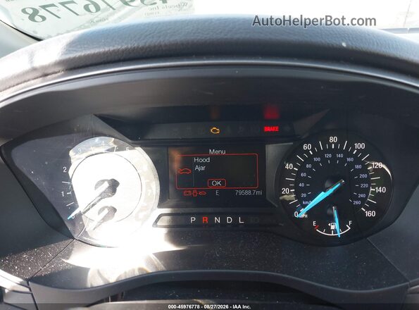 3FA6P0H79JR227265 2018 FORD FUSION Gray Widok tylnych siedzeń