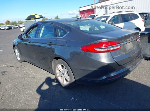 3FA6P0H79JR227265 2018 FORD FUSION Gray Tył lewy