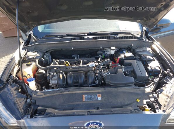 3FA6P0H79JR227265 2018 FORD FUSION Gray Widok z tyłu