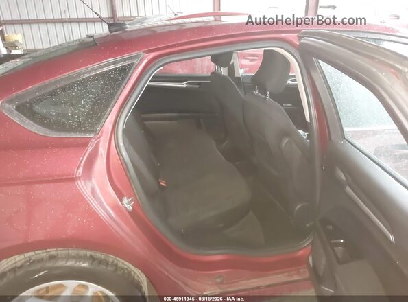 3FA6P0H7XGR133176 2016 FORD FUSION Красный Вид наклейки с VIN-кодом