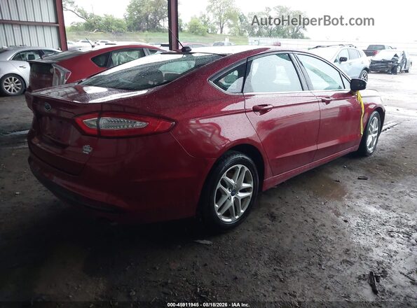 3FA6P0H7XGR133176 2016 FORD FUSION Красный Задняя правая четверть