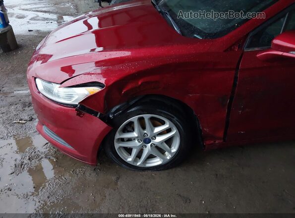 3FA6P0H7XGR133176 2016 FORD FUSION Красный Вид спереди