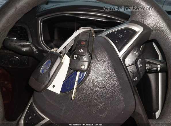 3FA6P0H7XGR133176 2016 FORD FUSION Красный Вид панели приборов