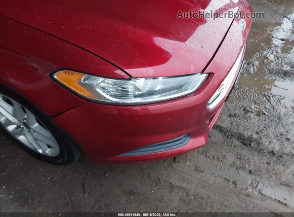 3FA6P0H7XGR133176 2016 FORD FUSION Красный Вид задней части салона