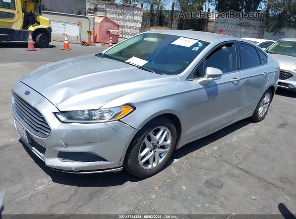 3FA6P0H7XGR147661 2016 FORD FUSION Серебряный Передняя левая четверть