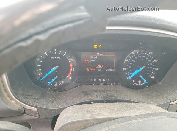 3FA6P0H7XGR343647 2016 FORD FUSION Silver ხელსაწყოთა პანელის ხედი