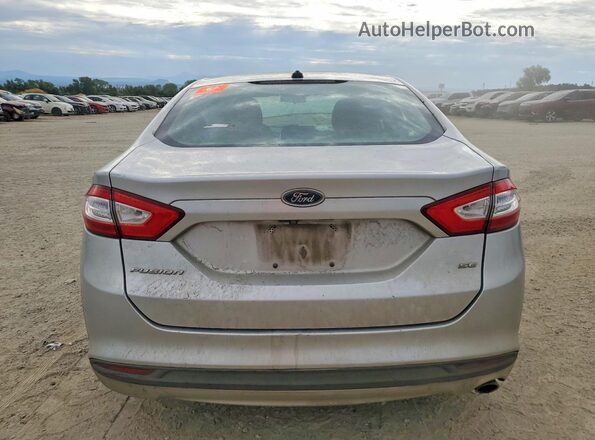 3FA6P0H7XGR343647 2016 FORD FUSION Silver უკანა ხედი