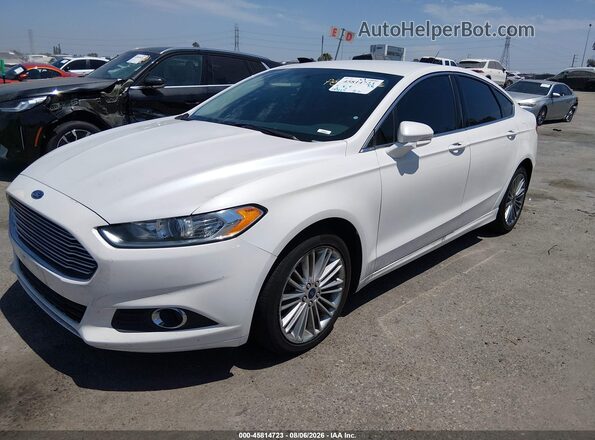 3FA6P0H90GR194196 2016 FORD FUSION White წინა მარცხენა ხედი სამი მეოთხედიდან