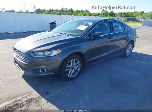 3FA6P0H91GR243793 2016 FORD FUSION Gray წინა მარცხენა ხედი სამი მეოთხედიდან