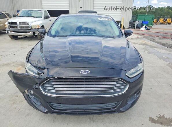 3FA6P0H91GR376053 2016 FORD FUSION Black Front view