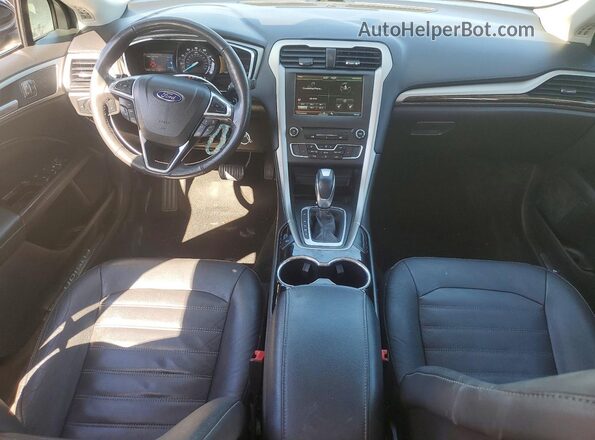 3FA6P0H92GR186956 2016 FORD FUSION Black Vista del salpicadero
