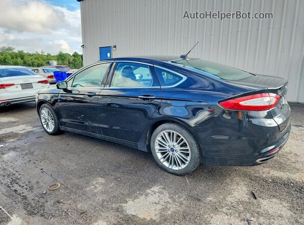 3FA6P0H92GR336726 2016 FORD FUSION Black Задня ліва чверть