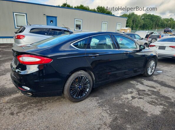 3FA6P0H92GR336726 2016 FORD FUSION Black Задня права чверть