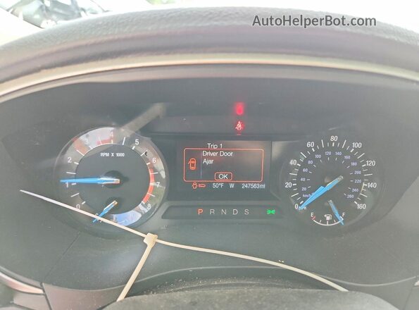3FA6P0H93GR308207 2016 FORD FUSION Charcoal ხელსაწყოთა პანელის ხედი