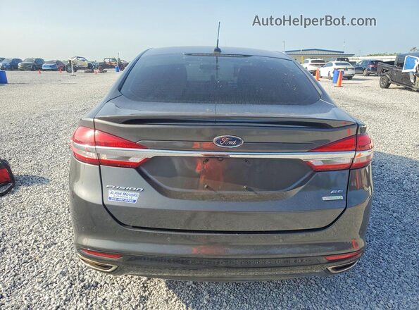 3FA6P0H93JR148692 2018 FORD FUSION Gray Vista trasera