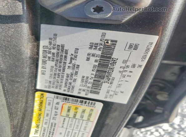 3FA6P0H93JR148692 2018 FORD FUSION Gray Vista del compartimento del motor