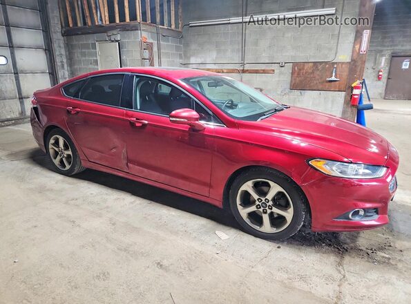 3FA6P0H94GR256490 2016 FORD FUSION Burgundy Przód prawy