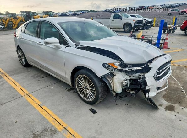 3FA6P0H96GR198155 2016 FORD FUSION Белый Передняя правая четверть