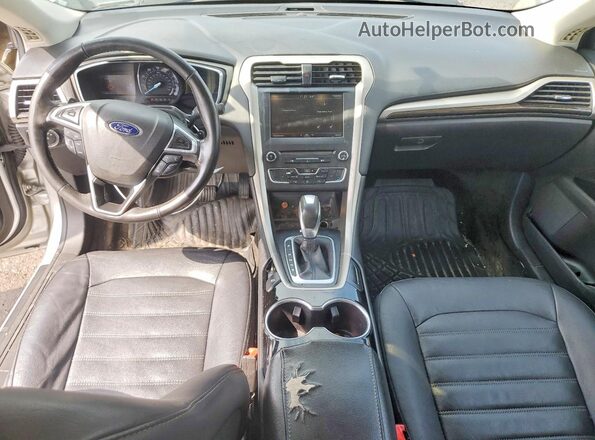 3FA6P0H96GR211695 2016 FORD FUSION Silver Вид панелі приладів