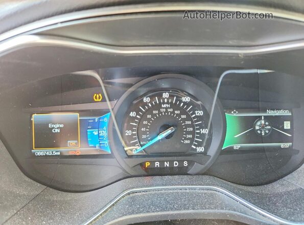 3FA6P0H96GR286302 2016 FORD FUSION Black Սարքավորումների վահանակի տեսք