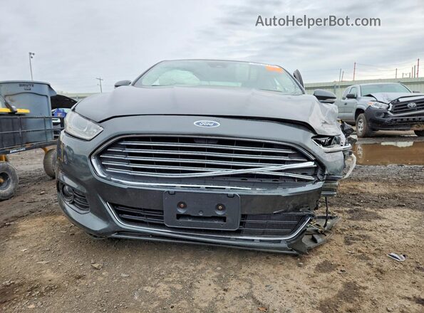 3FA6P0H99GR162301 2016 FORD FUSION Gray Widok z przodu