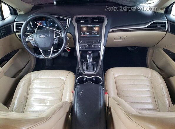3FA6P0H99GR169667 2016 FORD FUSION Серый Вид панели приборов