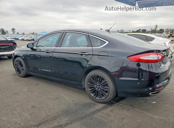 3FA6P0H9XGR247258 2016 FORD FUSION Черный Задняя левая четверть