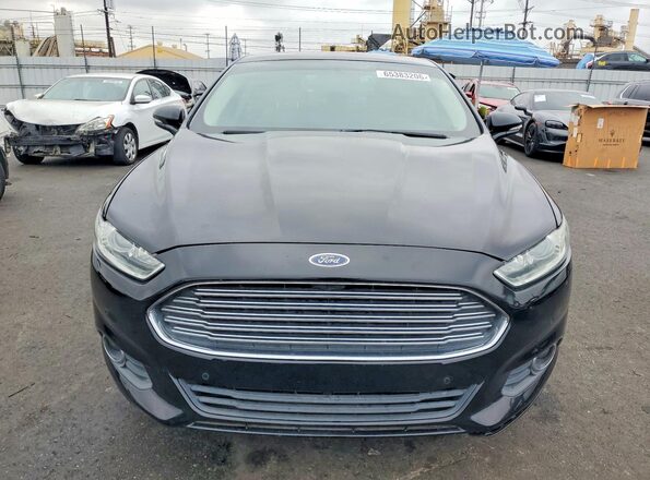 3FA6P0H9XGR247258 2016 FORD FUSION Черный Вид спереди