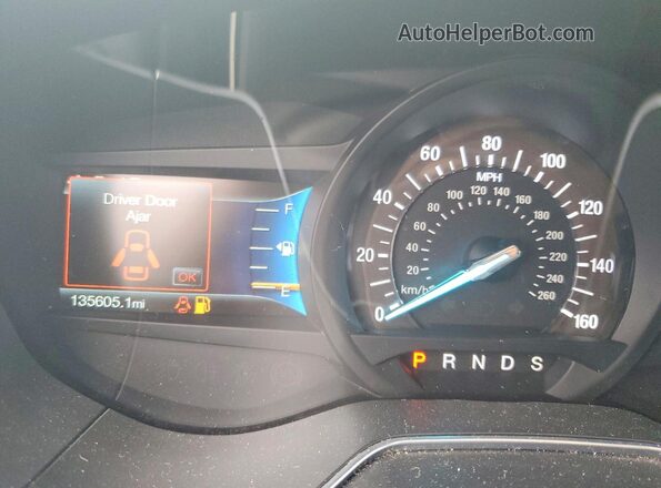 3FA6P0HD0GR104579 2016 FORD FUSION Черный Вид щитка приборов