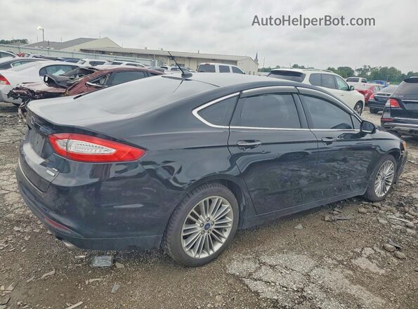 3FA6P0HD0GR104579 2016 FORD FUSION Черный Задняя правая четверть