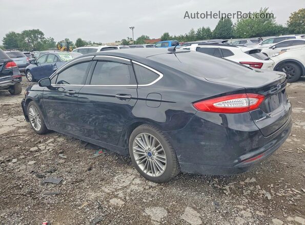 3FA6P0HD0GR104579 2016 FORD FUSION Черный Задняя левая четверть