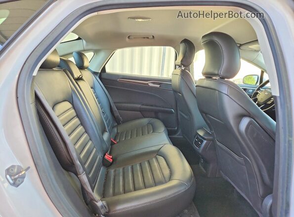 3FA6P0HD0GR310873 2016 FORD FUSION White Rear seats view