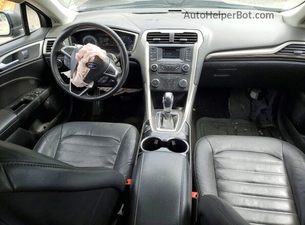 3FA6P0HD0GR332226 2016 FORD FUSION Gray Вид панелі приладів