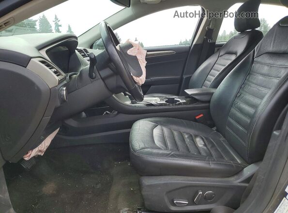 3FA6P0HD0GR332226 2016 FORD FUSION Gray Вид салону спереду