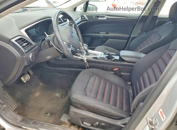 3FA6P0HD0GR362259 2016 FORD FUSION Silver Widok wnętrza z przodu