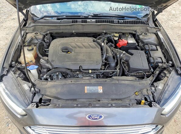 3FA6P0HD0GR364948 2016 FORD FUSION Gray Սալոնի հետևի տեսք