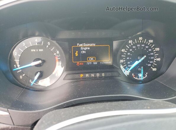 3FA6P0HD0GR364948 2016 FORD FUSION Gray Սարքավորումների վահանակի տեսք