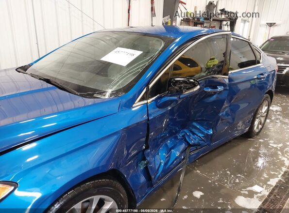 3FA6P0HD0HR156229 2017 FORD FUSION Blue Դիմացի տեսք