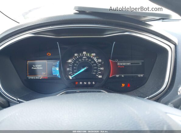 3FA6P0HD0HR333975 2017 FORD FUSION Темно-бордовый Вид задних сидений