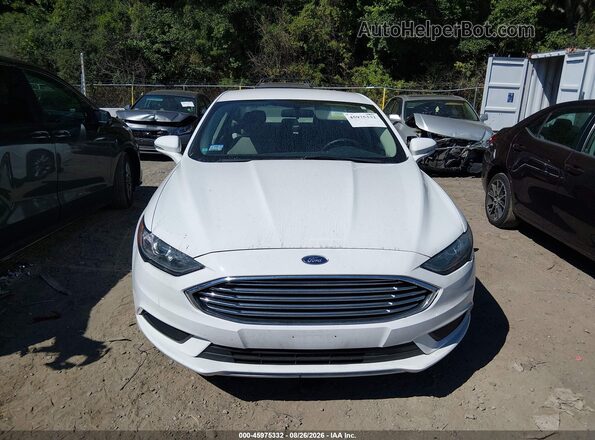 3FA6P0HD0HR378835 2017 FORD FUSION White Vista del cuadro de instrumentos