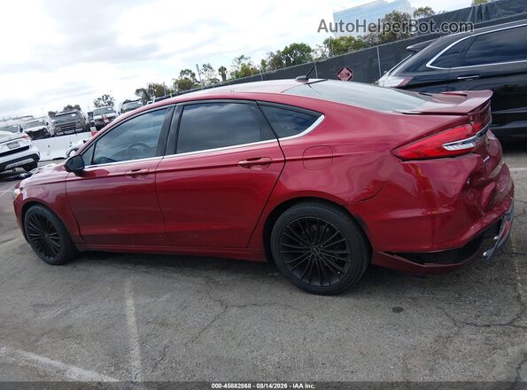 3FA6P0HD0HR398857 2017 FORD FUSION Red Widok wnętrza 360 stopni