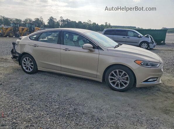 3FA6P0HD0HR403491 2017 FORD FUSION Gold წინა მარჯვენა