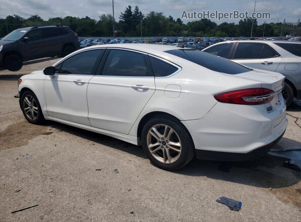 3FA6P0HD0JR114388 2018 FORD FUSION White Trasero izquierdo