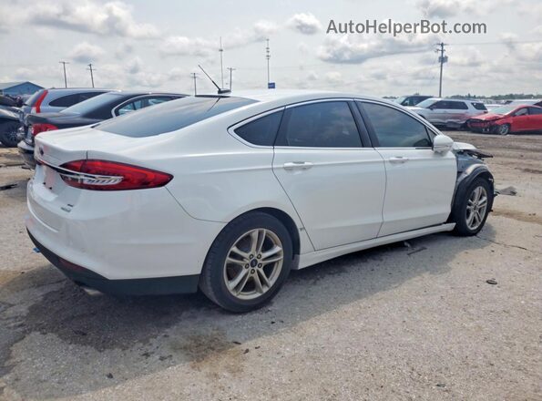3FA6P0HD0JR114388 2018 FORD FUSION White Trasero derecho