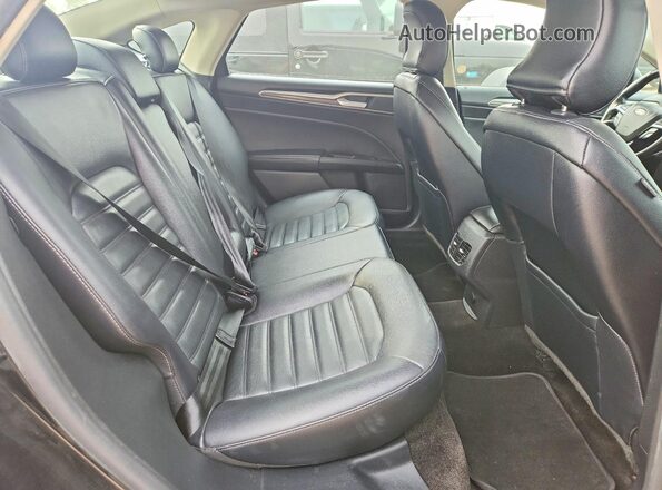3FA6P0HD0JR135693 2018 FORD FUSION Black Вид задніх сидінь