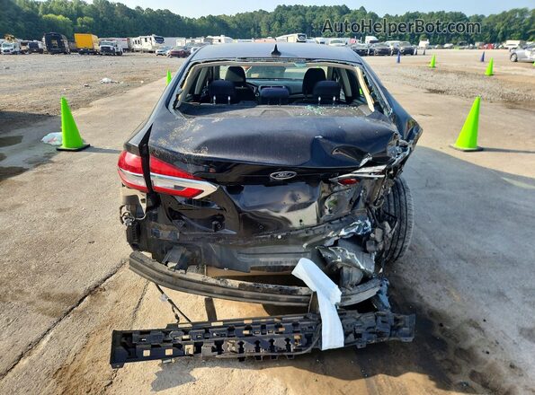 3FA6P0HD0LR122431 2020 FORD FUSION Black უკანა ხედი