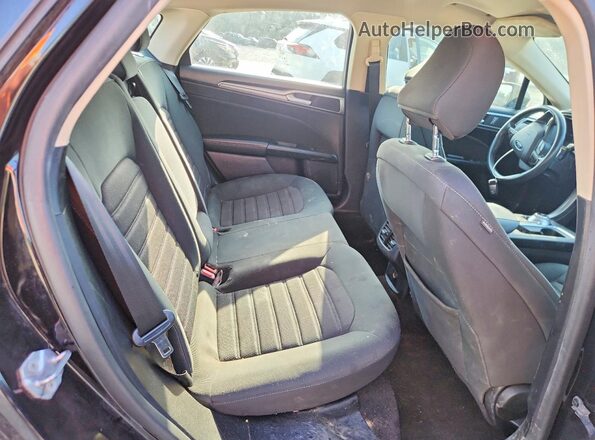 3FA6P0HD0LR122431 2020 FORD FUSION Black უკანა სავარძლების ხედი