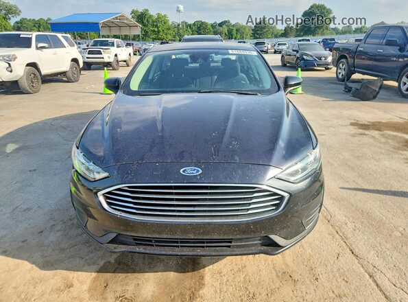 3FA6P0HD0LR122431 2020 FORD FUSION Black წინა ხედი