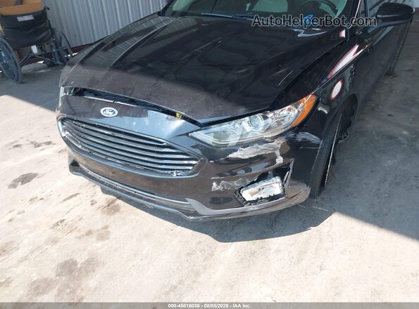 3FA6P0HD0LR122591 2020 FORD FUSION Black წინა ხედი